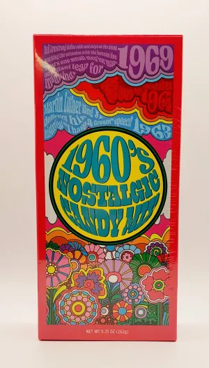 1960's Nostalgic Candy Mix Decade Box
