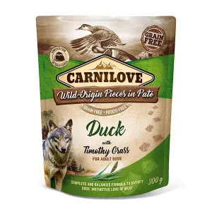 Carnilove Duck with Timothy Grass Pouch