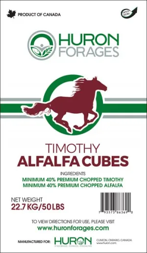 Huron Timothy Alfalfa Cubes (50 LB)