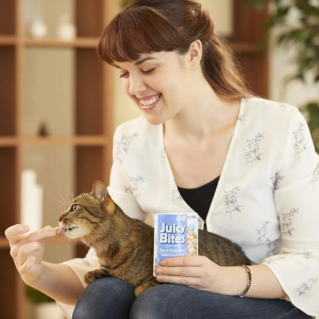 Inaba Juicy Bites Fish & Clam Cat Treats, 0.4-oz, 3-count