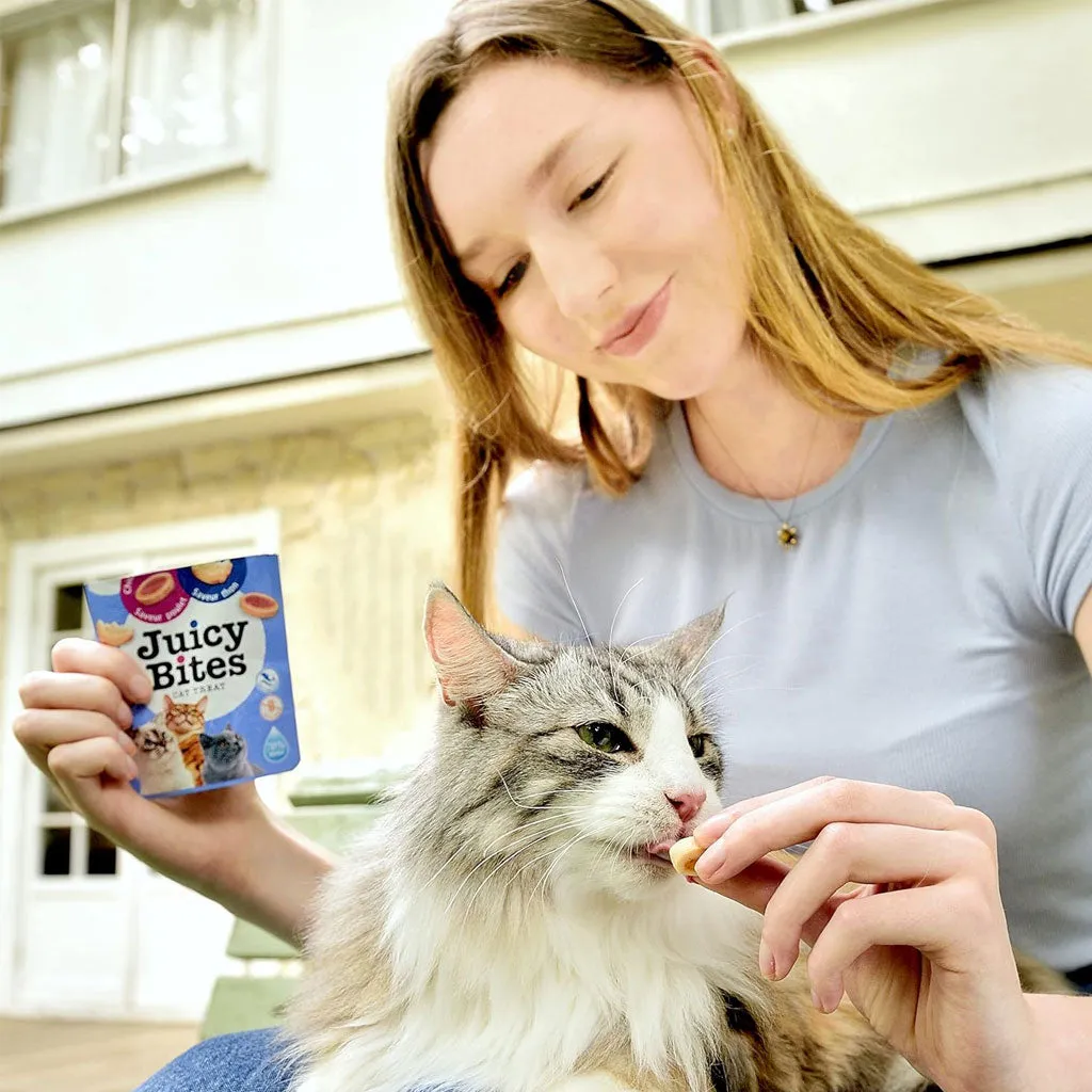 Inaba Juicy Bites Fish & Clam Cat Treats, 0.4-oz, 3-count