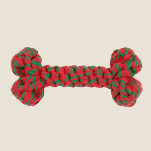 Jax & Bones - Holiday Rope Bone