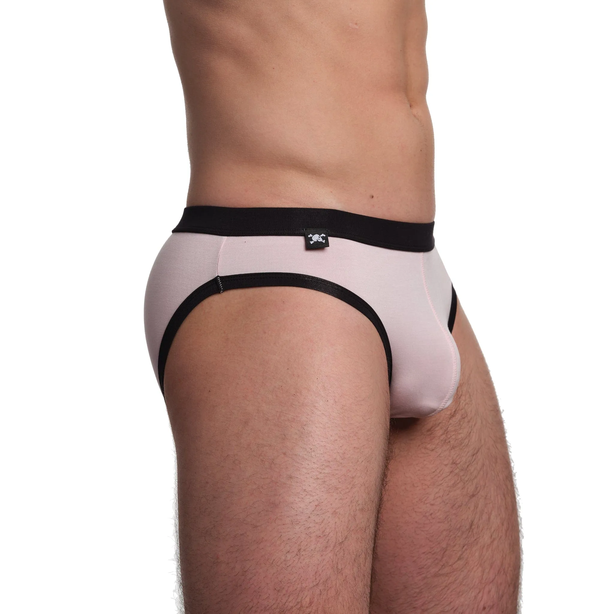 Just The Bones Cloud Brief Pink