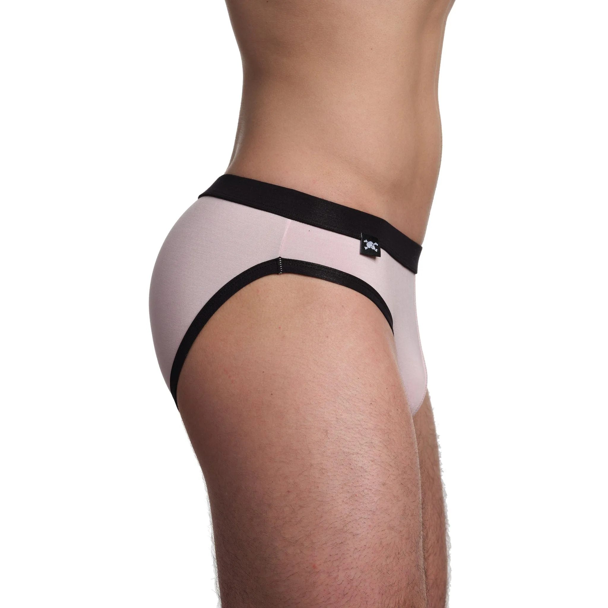 Just The Bones Cloud Brief Pink