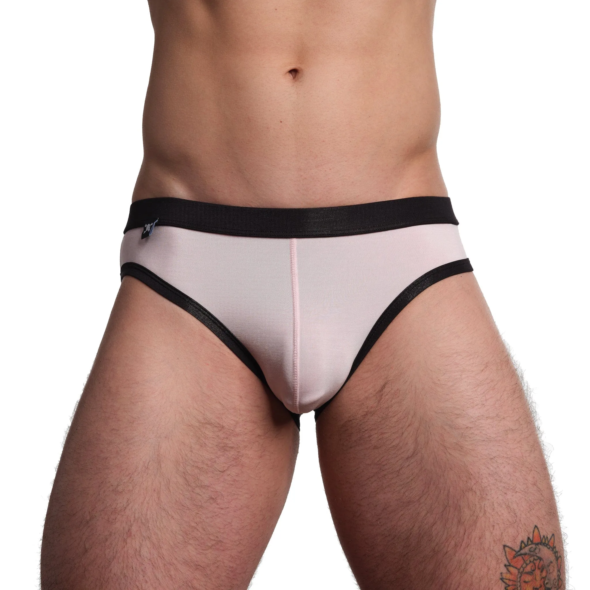 Just The Bones Cloud Brief Pink