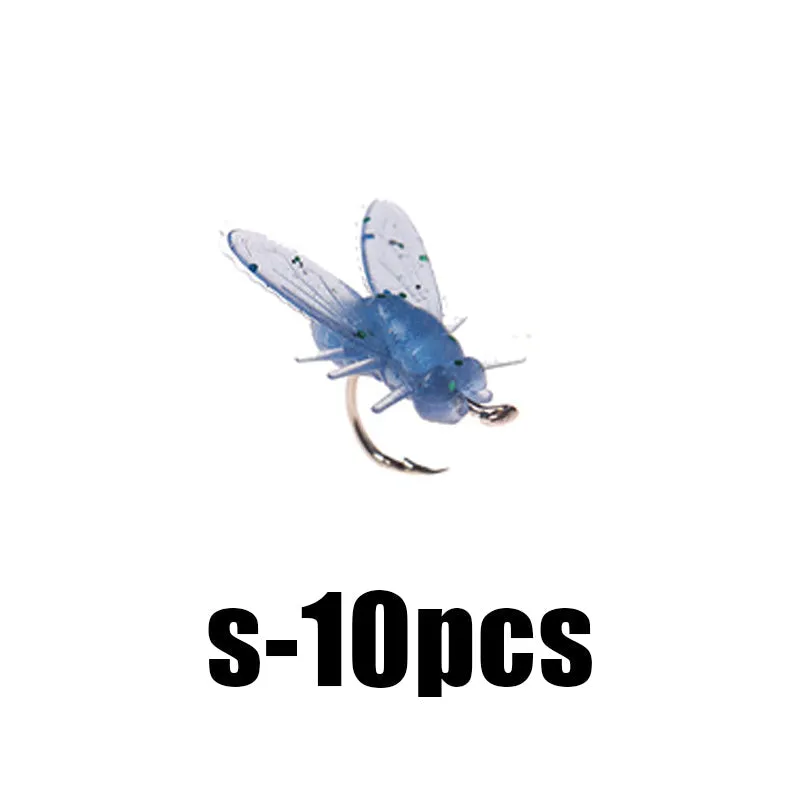 Last Day Promotion 49% OFF - Simulated Flies Fishing Attractor Bait Hook