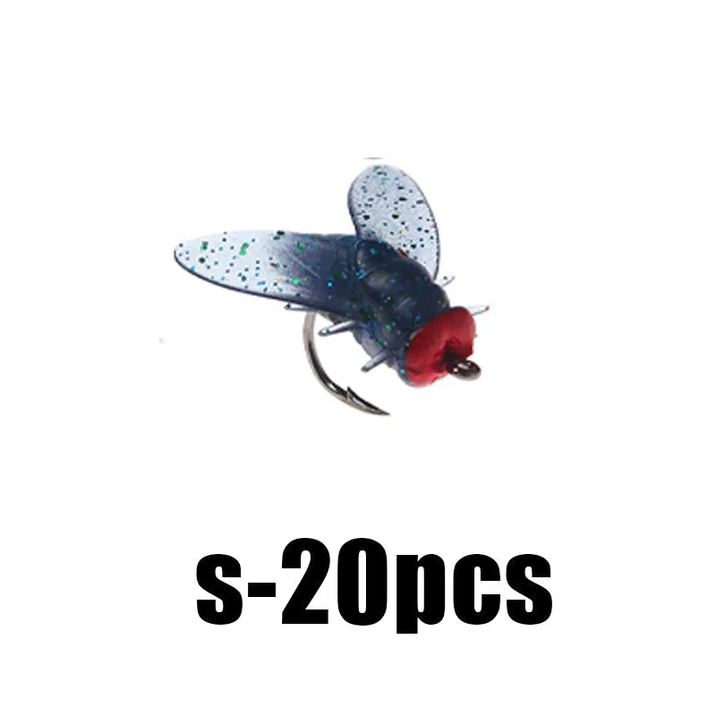 Last Day Promotion 49% OFF - Simulated Flies Fishing Attractor Bait Hook