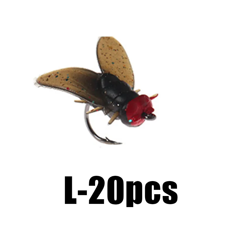 Last Day Promotion 49% OFF - Simulated Flies Fishing Attractor Bait Hook