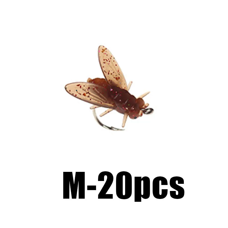 Last Day Promotion 49% OFF - Simulated Flies Fishing Attractor Bait Hook