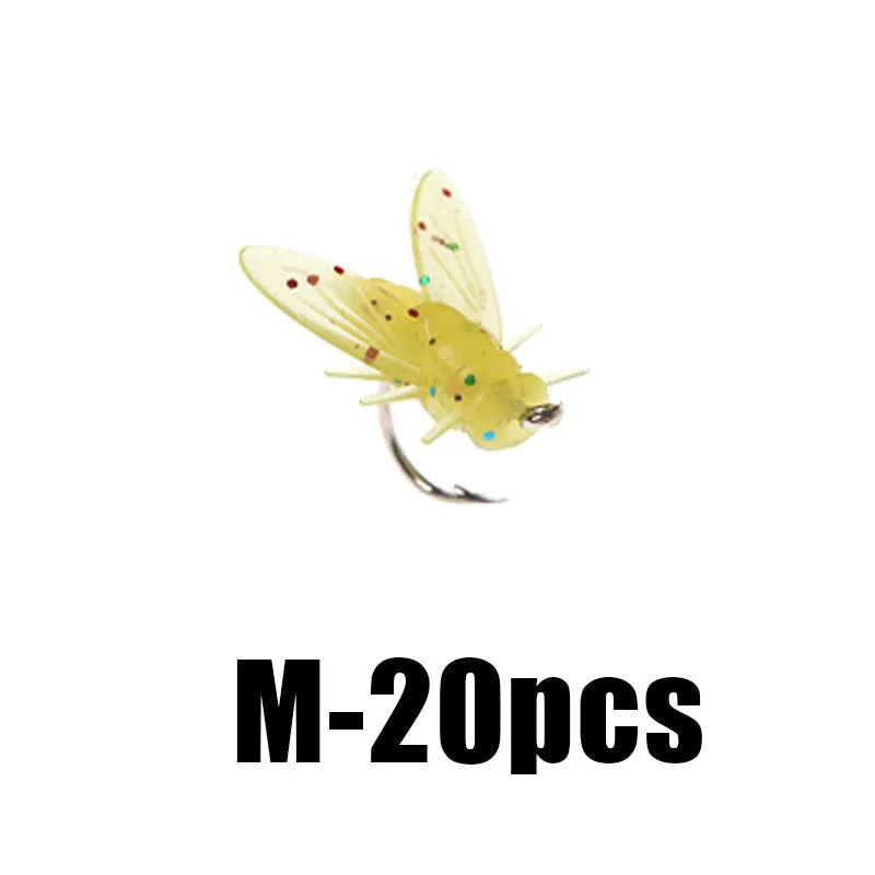 Last Day Promotion 49% OFF - Simulated Flies Fishing Attractor Bait Hook