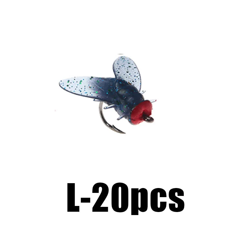 Last Day Promotion 49% OFF - Simulated Flies Fishing Attractor Bait Hook