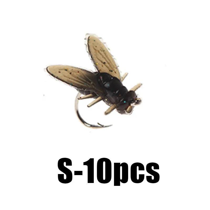 Last Day Promotion 49% OFF - Simulated Flies Fishing Attractor Bait Hook