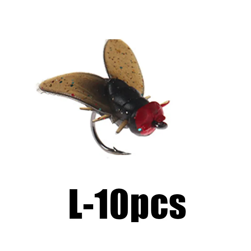 Last Day Promotion 49% OFF - Simulated Flies Fishing Attractor Bait Hook