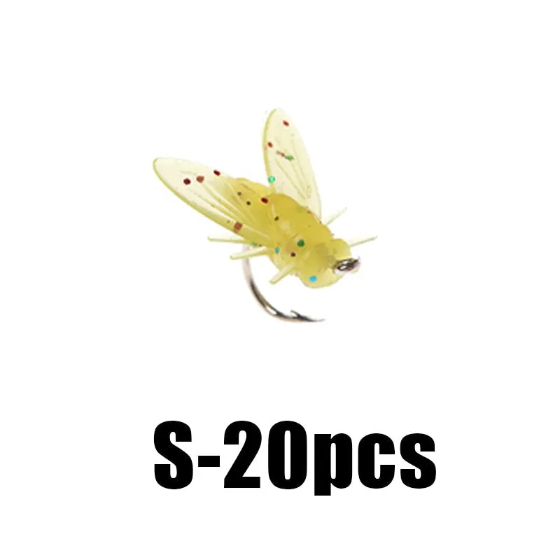 Last Day Promotion 49% OFF - Simulated Flies Fishing Attractor Bait Hook
