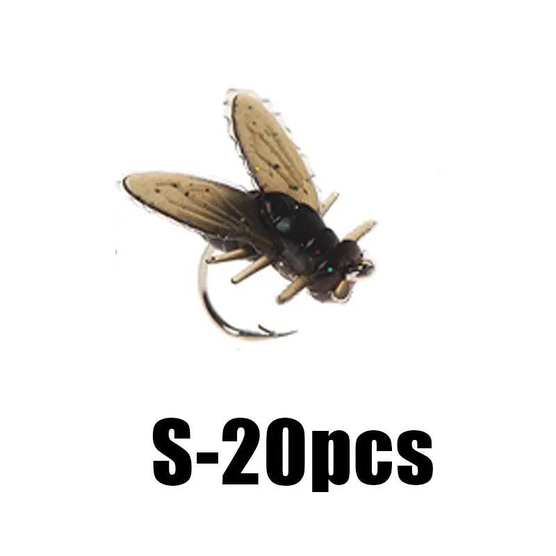 Last Day Promotion 49% OFF - Simulated Flies Fishing Attractor Bait Hook