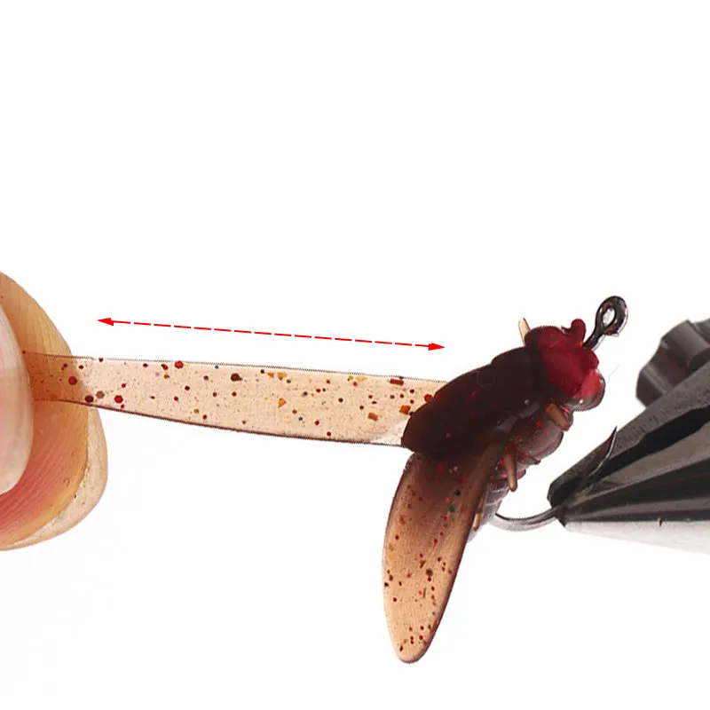 Last Day Promotion 49% OFF - Simulated Flies Fishing Attractor Bait Hook