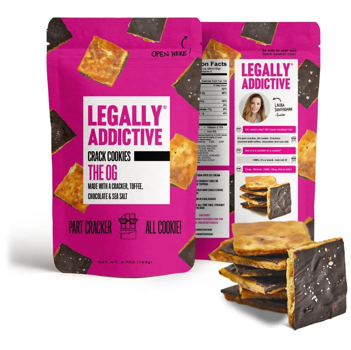 Legally Addictive Cracker Cookies