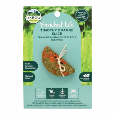Oxbow Animal Health Enriched Life - Timothy Orange Slice