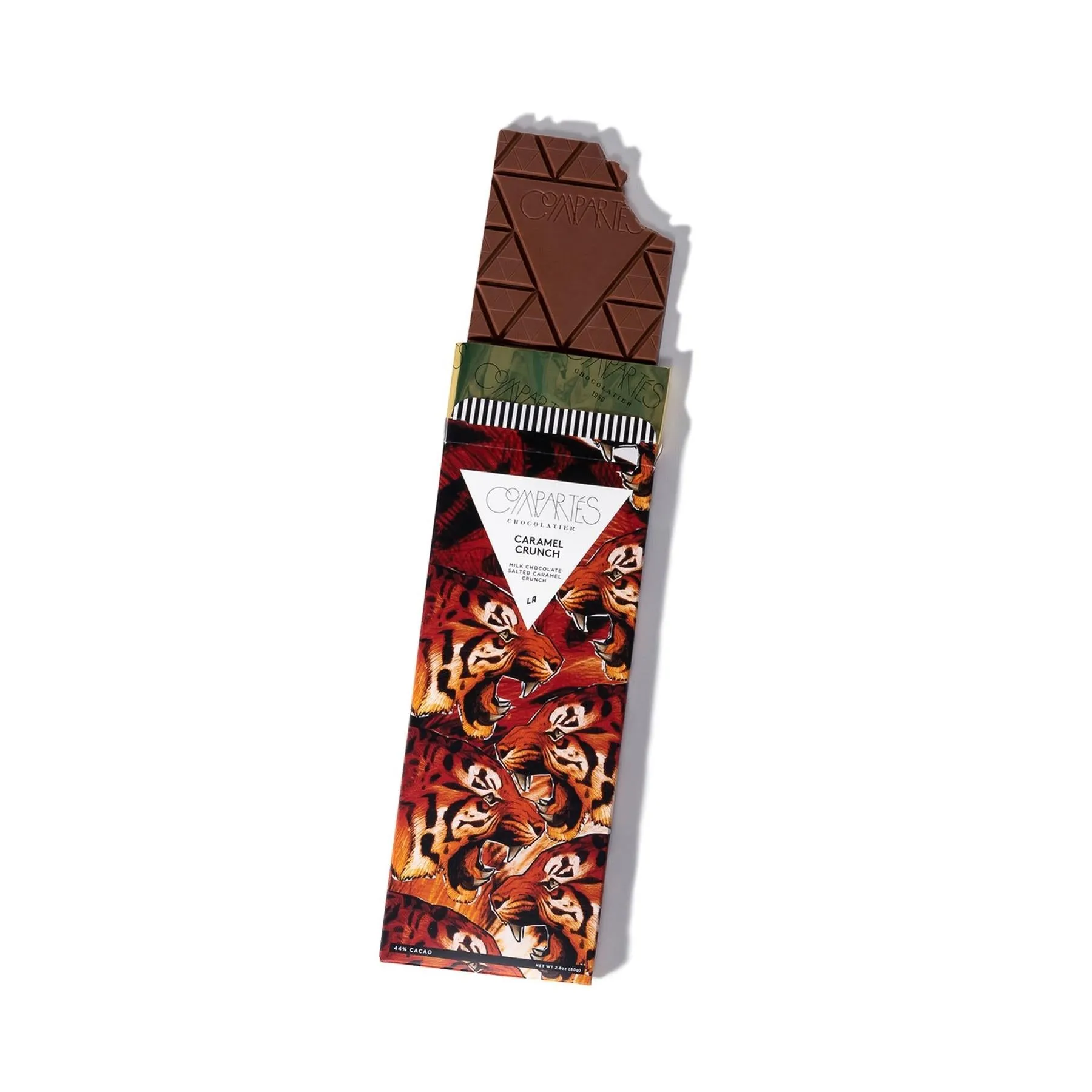 Salted Caramel Crunch Gourmet Milk Chocolate Bar
