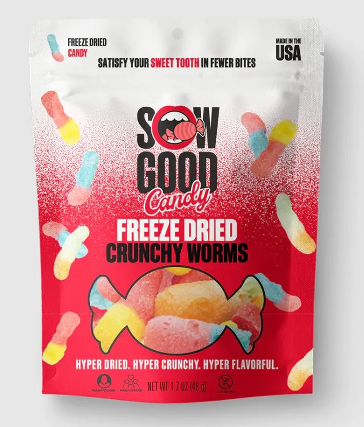 Sow Good Freeze Dried Crunchy Worms